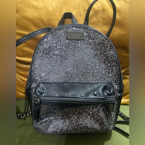 Victoria's Secret Black and Silver Backpack - Picture 2 of 9